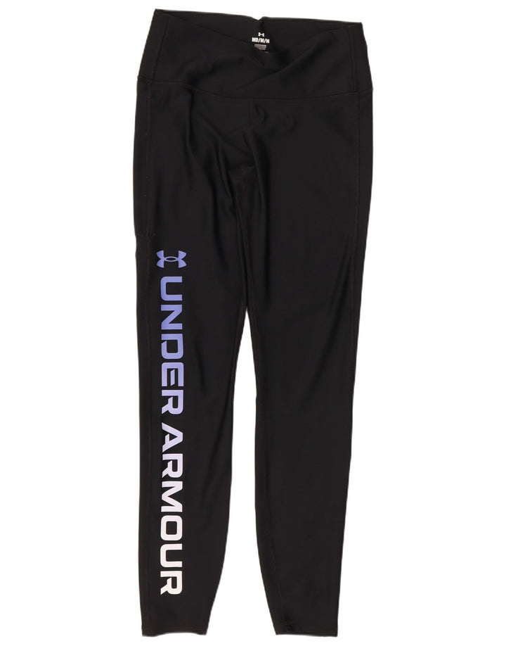 Under Armour Γυναικείο Γραφικό Κολάν Συμπίεσης UK 12 Μεσαίο Μαύρο