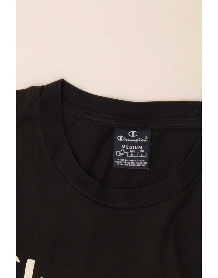 Ανδρικό T-Shirt Champion Graphic Top Medium Black