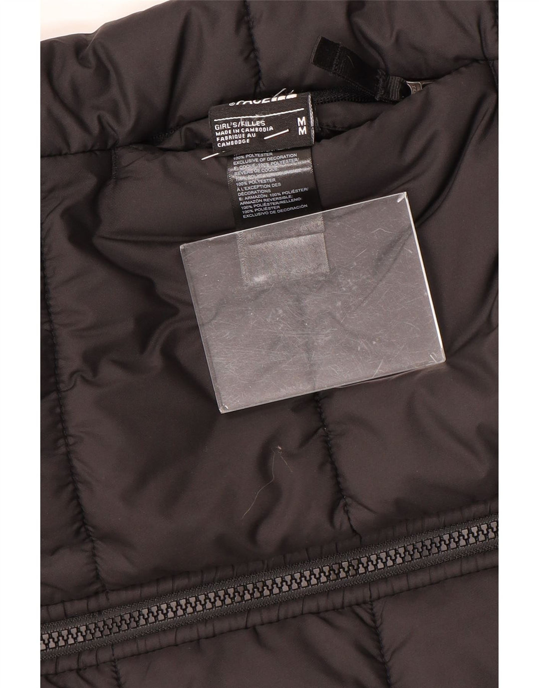 THE NORTH FACE Κοριτσίστικα μπουφάν με κουκούλα 9-10 ετών Μεσαίο μαύρο