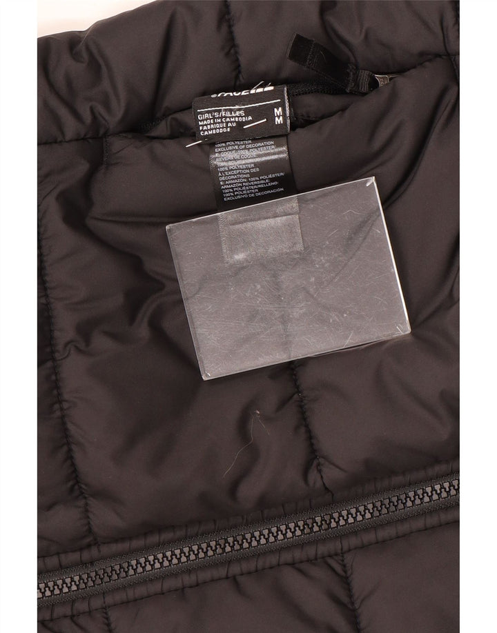 THE NORTH FACE Κοριτσίστικα μπουφάν με κουκούλα 9-10 ετών Μεσαίο μαύρο