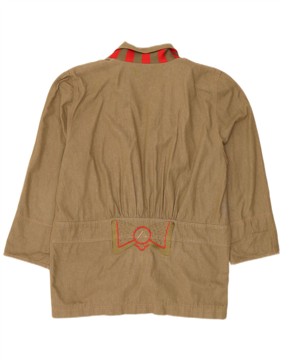 Vintage Γυναικείο Longline με 3 κουμπιά σακάκι μπλέιζερ IT 42 Μεσαίο πράσινο βαμβακερό
