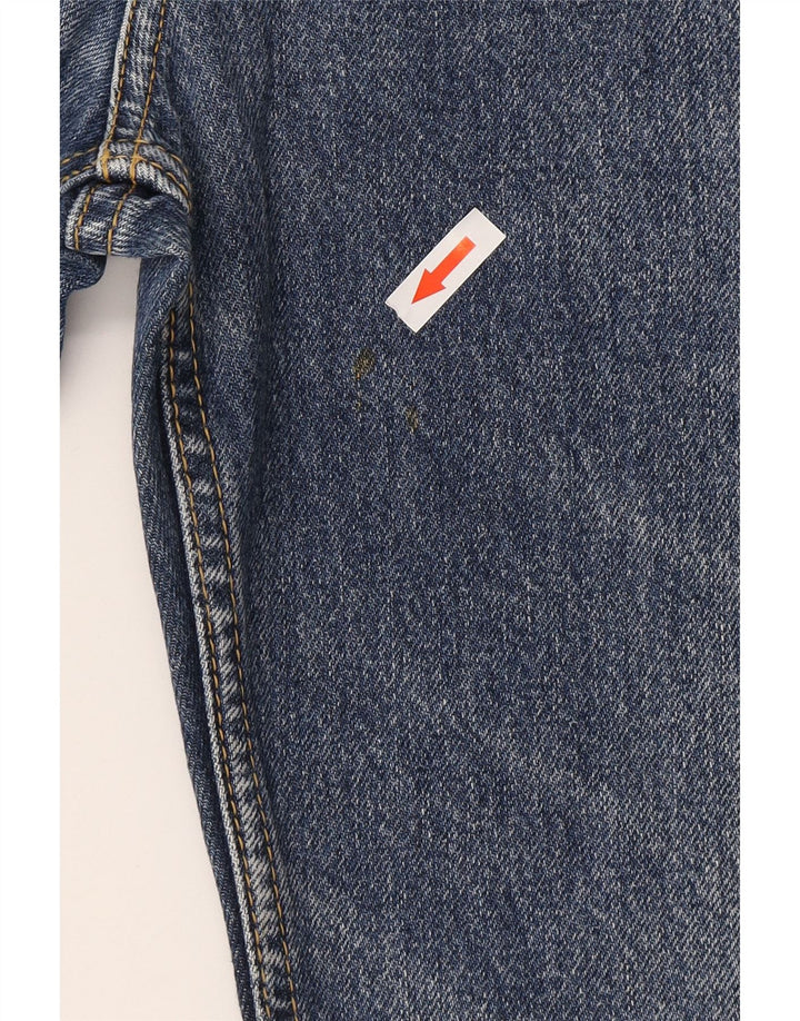 Lee Mens Straight Jeans W32 L30 Μπλε Βαμβακερό