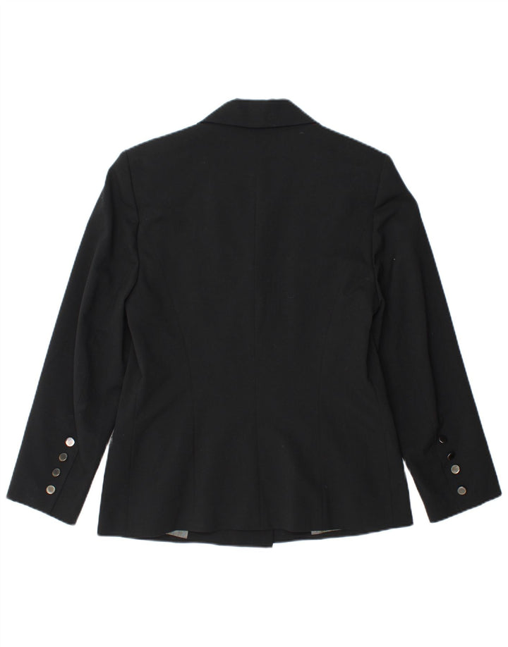 Cacharel Γυναικείο Μπουφάν Blazer με διπλό στήθος IT 38 XS Μαύρο Πολυεστέρας