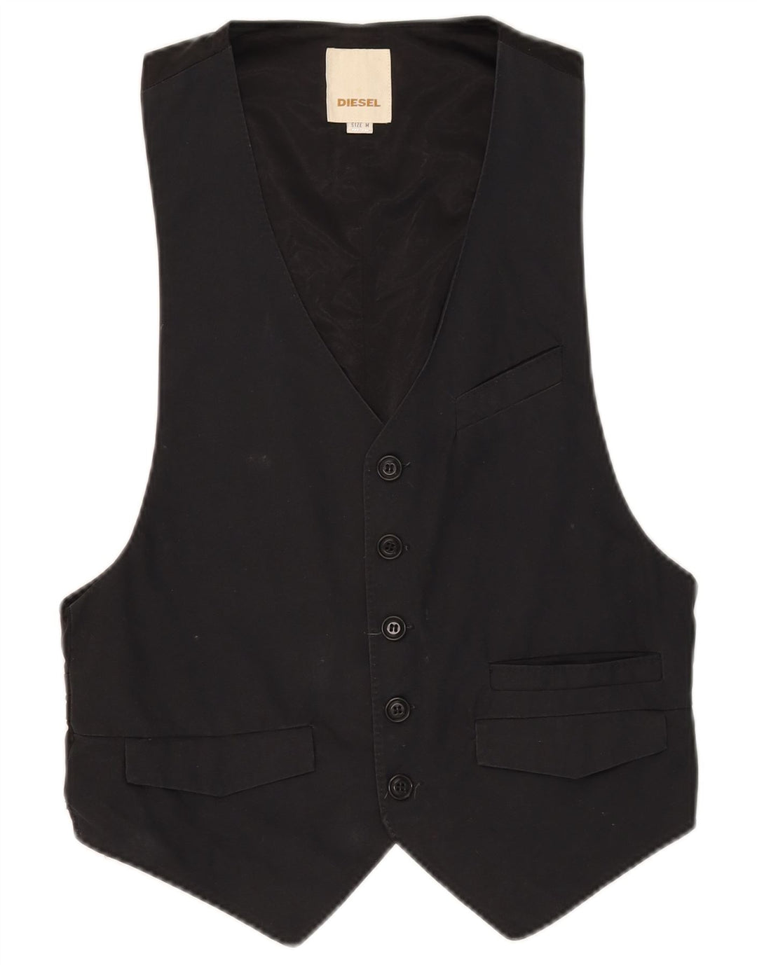 Diesel Γυναικείο Γιλέκο UK 12 Medium Μαύρο