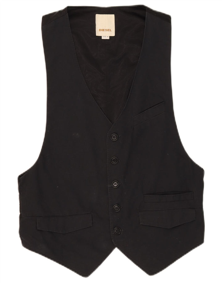 Diesel Γυναικείο Γιλέκο UK 12 Medium Μαύρο