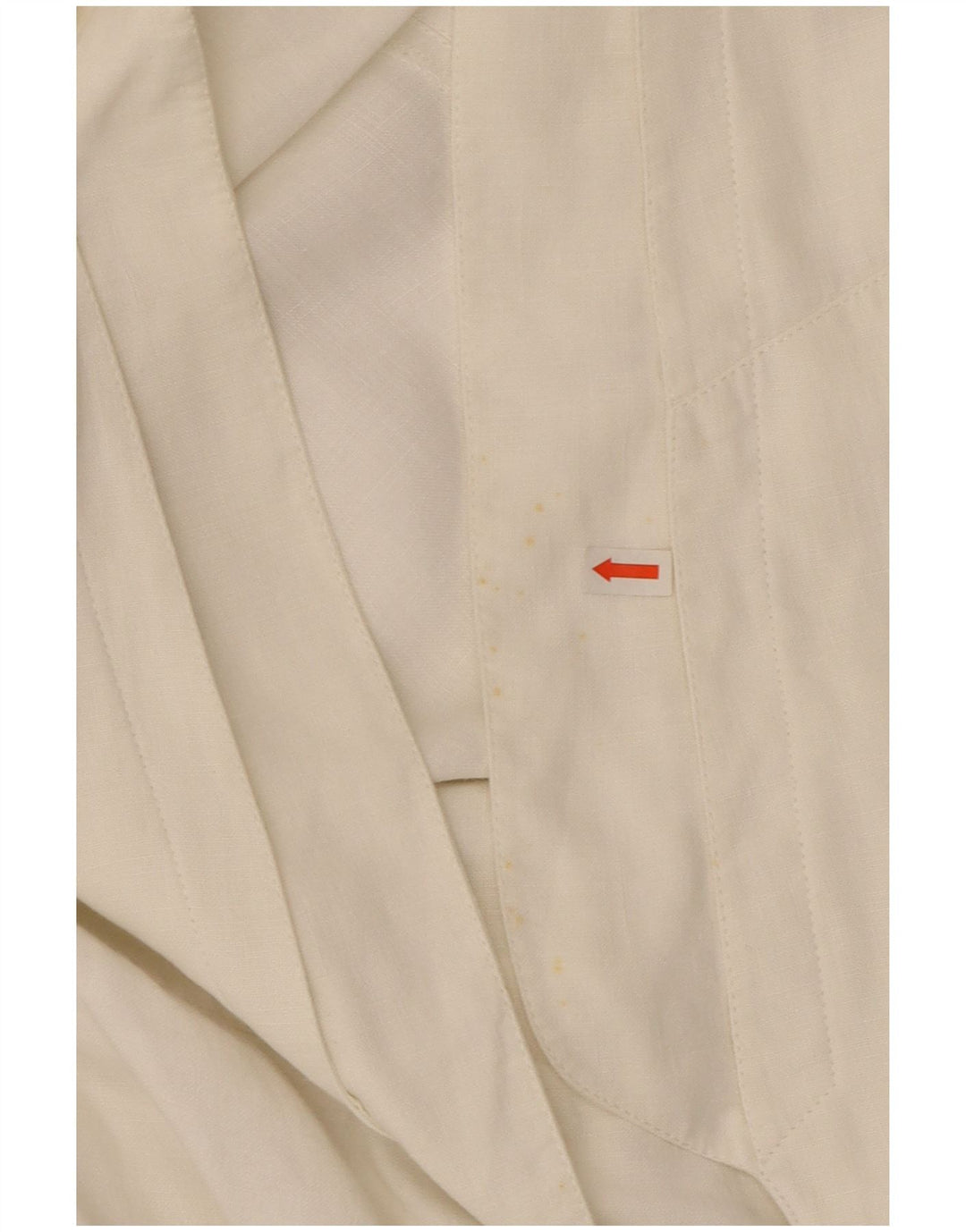 Claude Montana Γυναικείο Crop Blazer Jacket UK 12 Medium White Lenn