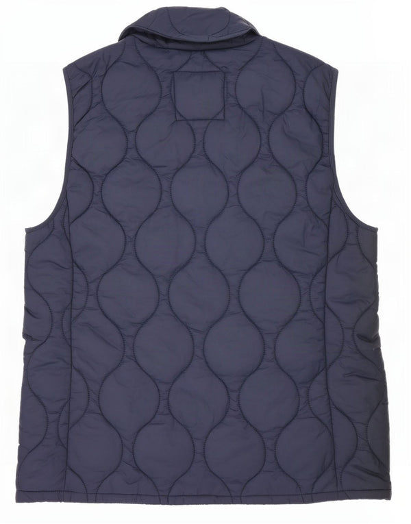Crew Clothing Γυναικεία επένδυση Gilet UK 14 Large Navy Blue Nylon