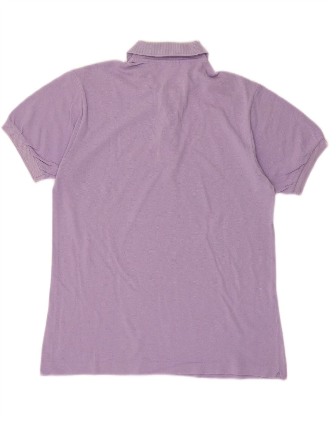 LACOSTE Mens Polo Shirt Size 4 Medium Purple Cotton Vintage Lacoste and Second-Hand Lacoste from Messina Hembry 