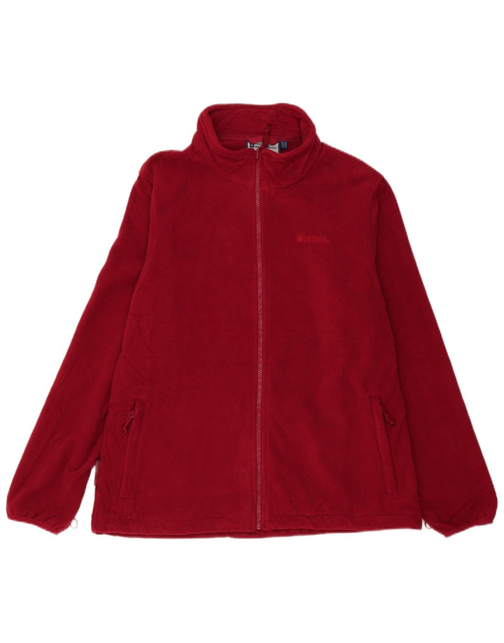 Mountain Warehouse Womens Liner Fleece Jacket UK 18 XL Βουργουνδίας Πολυεστέρας