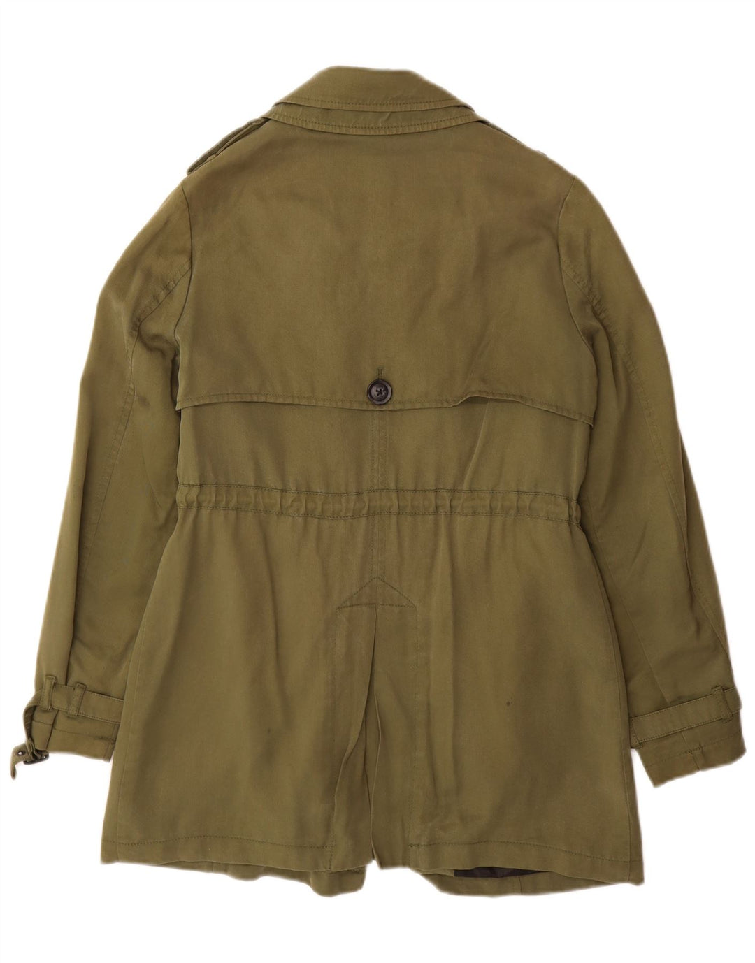Superdry Γυναικείο Πανωφόρι UK 14 Medium Khaki Lyocell