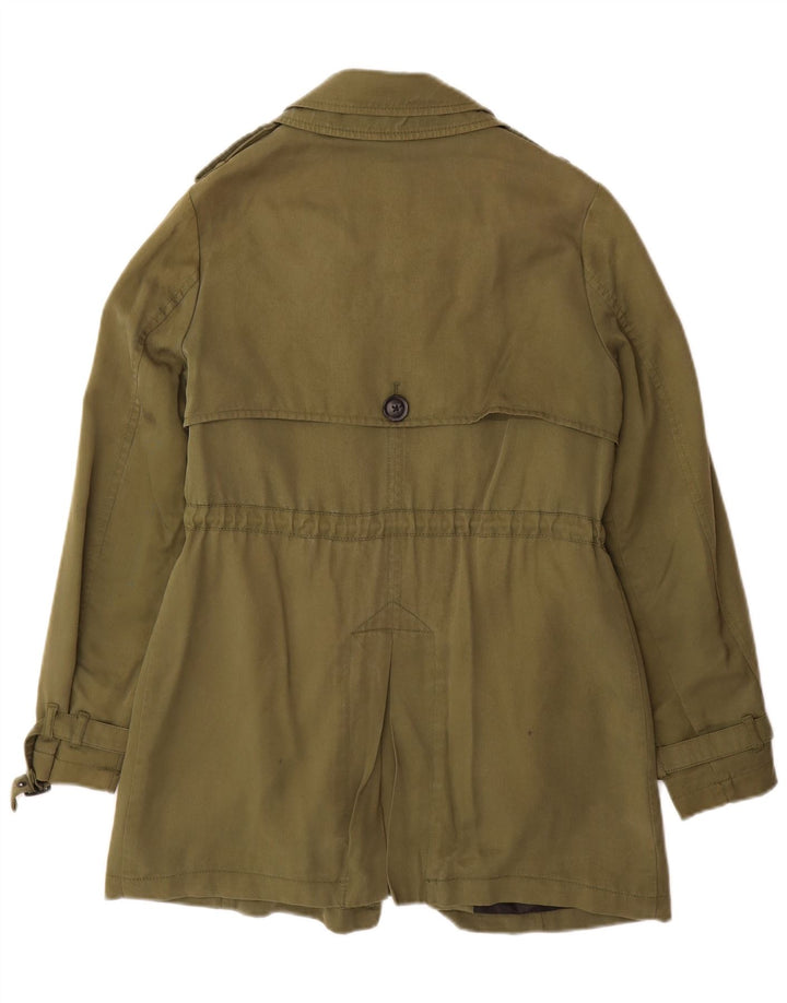 Superdry Γυναικείο Πανωφόρι UK 14 Medium Khaki Lyocell