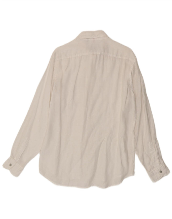 Ανδρικό πουκάμισο Carrera λευκό μεγάλο