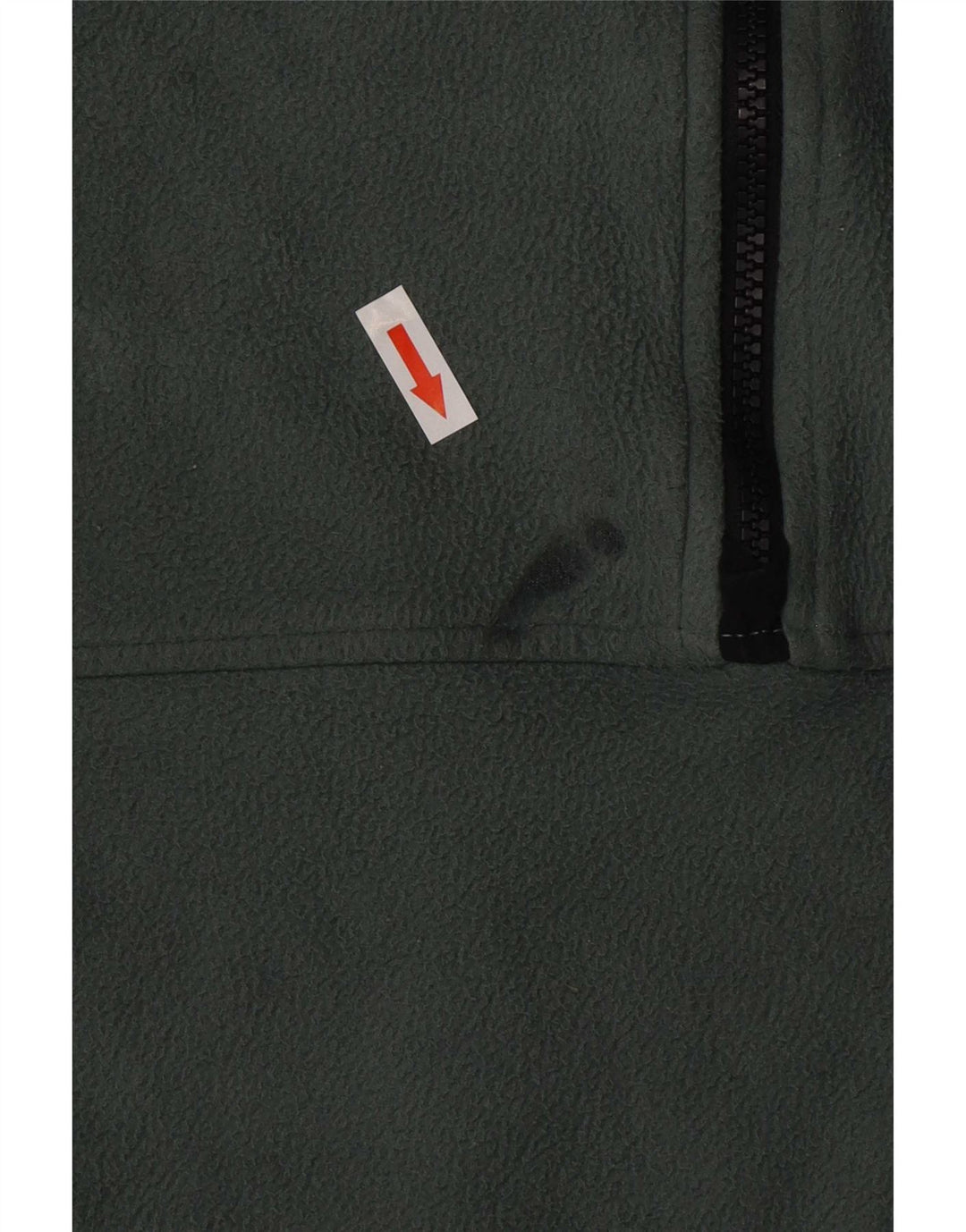 The North Face Ανδρικό φερμουάρ Fleece Jumper Μεγάλος Πράσινος Πολυεστέρας