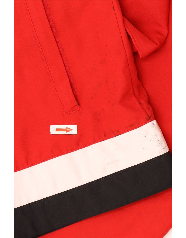 Ανδρική φόρμα Adidas TSV Loccum Top μπουφάν Μικρό κόκκινο πολύχρωμο πολυεστέρα
