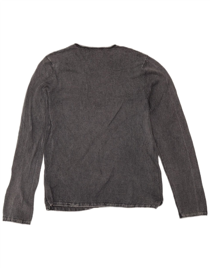 Jack & Jones Ανδρικό μακρυμάνικο μπλουζάκι μικρό γκρι
