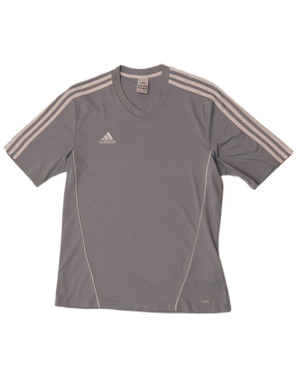Ανδρικό T-Shirt Adidas Top Large Grey Polyester
