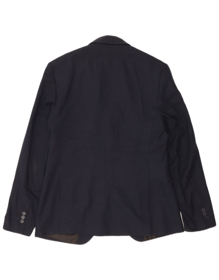 Zara Ανδρικό μπλέιζερ με 1 κουμπί EU 50 Medium Navy Blue