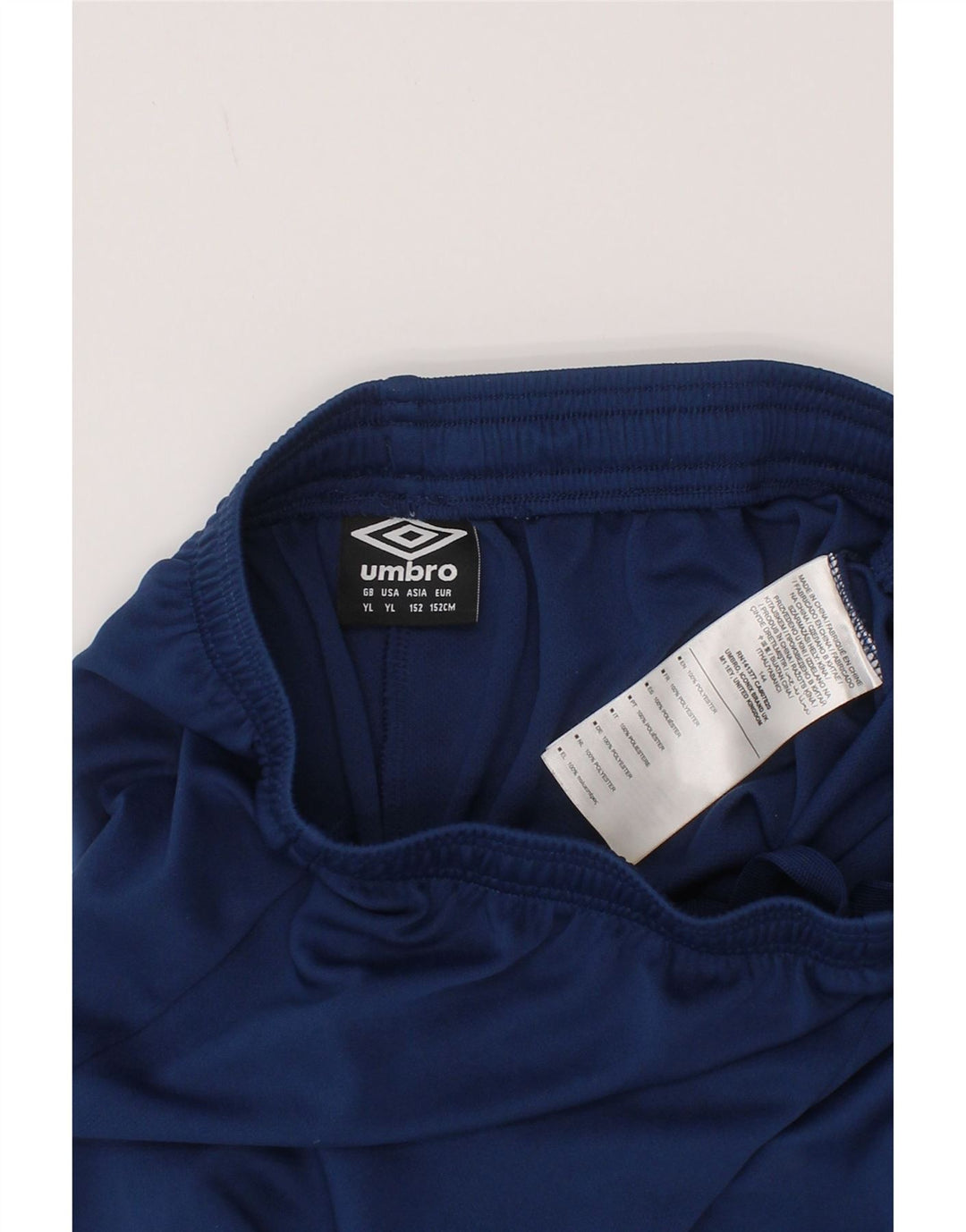 Αθλητικό σορτς Umbro Boys 11-12 ετών Μεγάλο Navy Blue Polyester