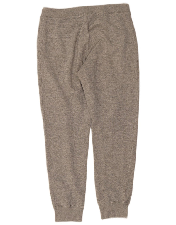 Champion Womens Tracksuit Trousers Joggers UK 14 Medium Grey Flecked Cotton