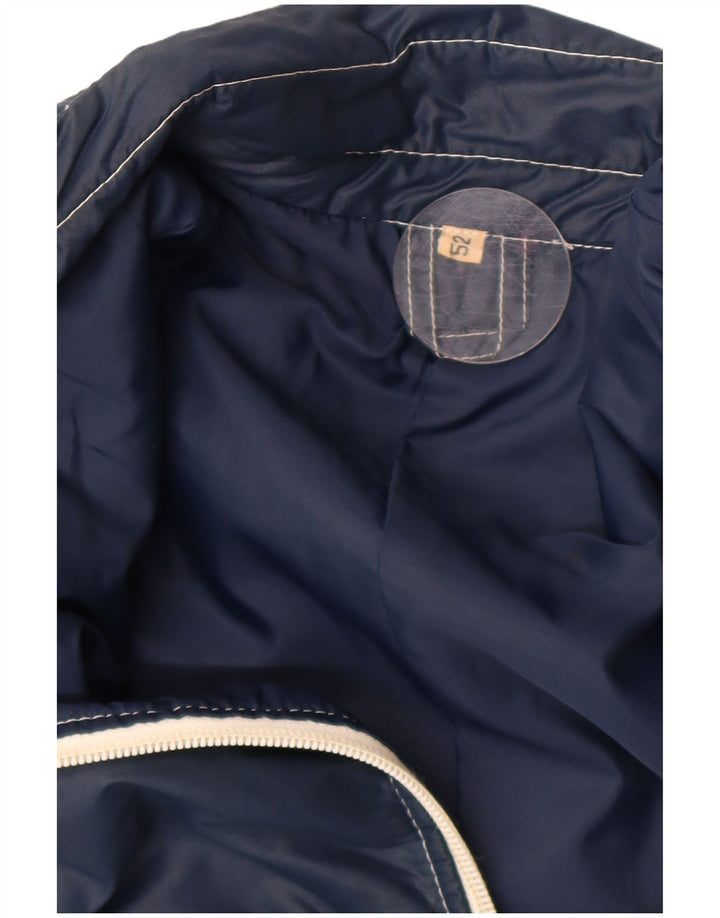 Vintage Ανδρικό μπουφάν Bomber IT 52 XL Navy Blue Colourblock