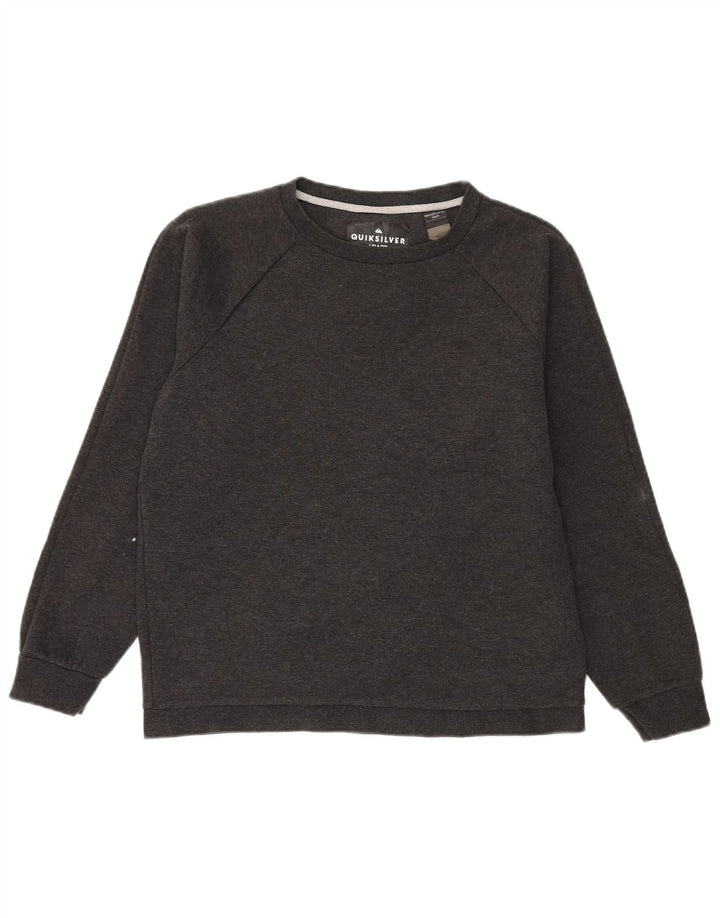 Ανδρικό φούτερ Quiksilver Jumper με μεσαίο γκρι φλύκταινο πολυεστέρα