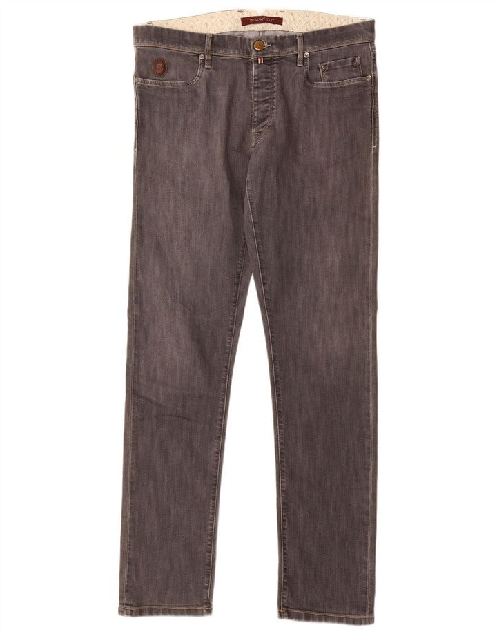 Ανδρικό τζιν Trussardi Slim W33 L34 Γκρι βαμβακερό