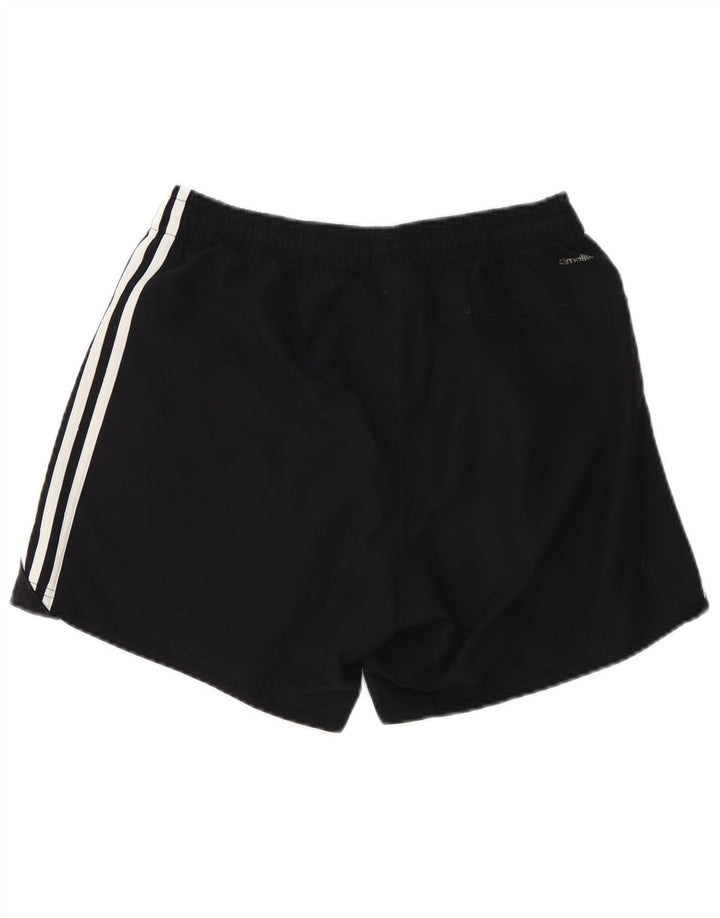 Ανδρικό σορτς Adidas Climalite από μεσαίο μαύρο πολυεστέρα
