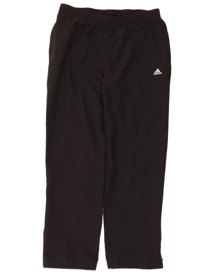 Ανδρική αθλητική φόρμα Adidas Climalite Παντελόνι μεγάλο μαύρο πολυεστέρα