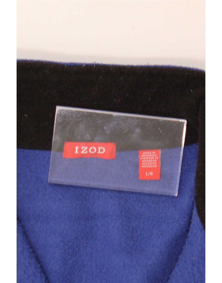 Izod Mens Fleece Jacket UK 40 Large Blue