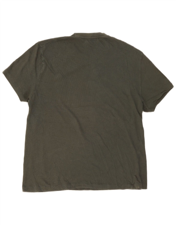 Zara Ανδρικό T-Shirt Top Large Khaki