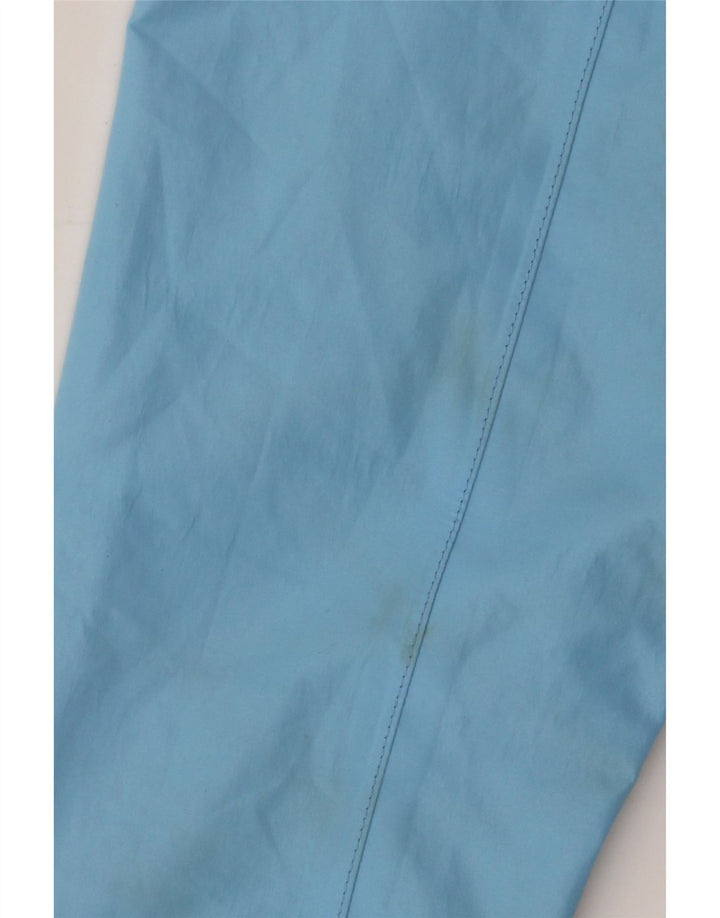 Helly Hansen Girls Hooded Rain Jacket 13-14 Years Blue Polyester