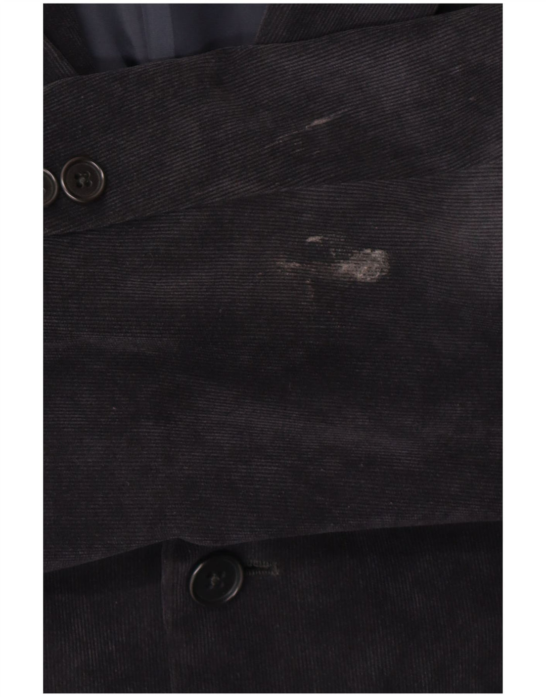 Armani Collezioni Ανδρικό μπουφάν με 2 κουμπιά κοτλέ μπλέιζερ IT 58 3XL Navy Blue