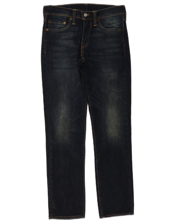 Levi's Mens 511 Slim Jeans W28 L30 Navy Blue Cotton