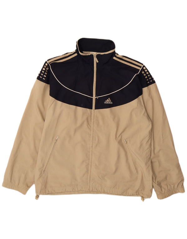 Ανδρική αθλητική φόρμα Adidas Top Jacket Large Beige Colourblock Polyester