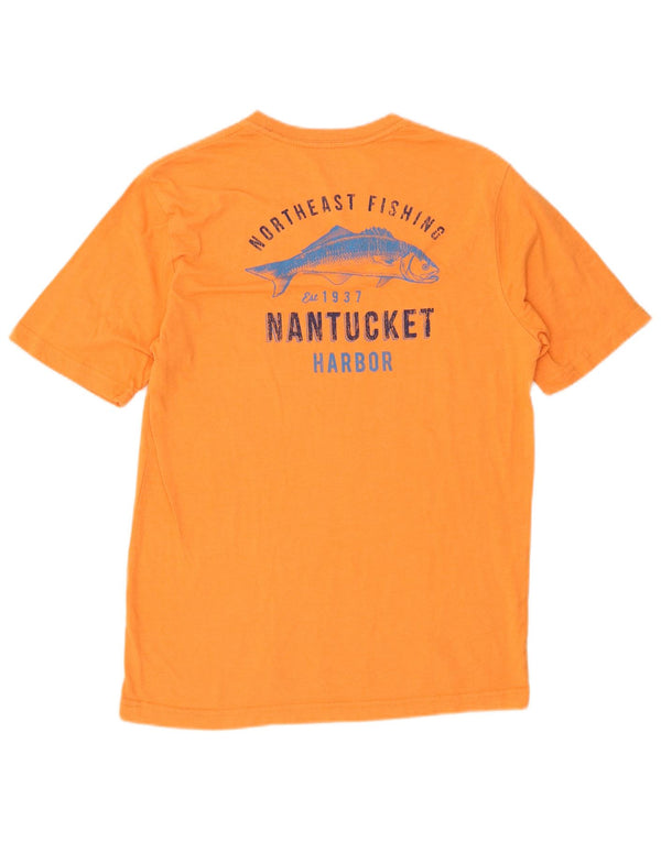 Ανδρικό μπλουζάκι με γραφικό αλμυρό νερό IZOD Top Small πορτοκαλί