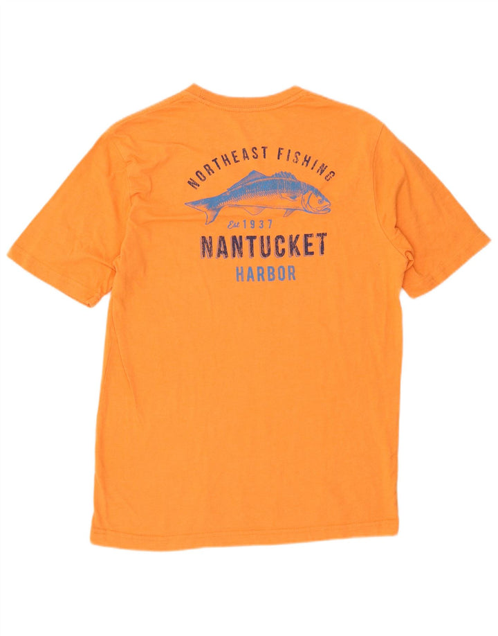 Ανδρικό μπλουζάκι με γραφικό αλμυρό νερό IZOD Top Small πορτοκαλί