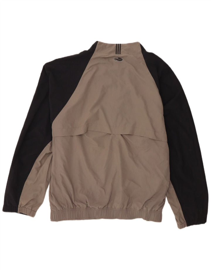 Ανδρική φόρμα πουλόβερ με φερμουάρ Adidas Top XL Grey Colourblock Polyester