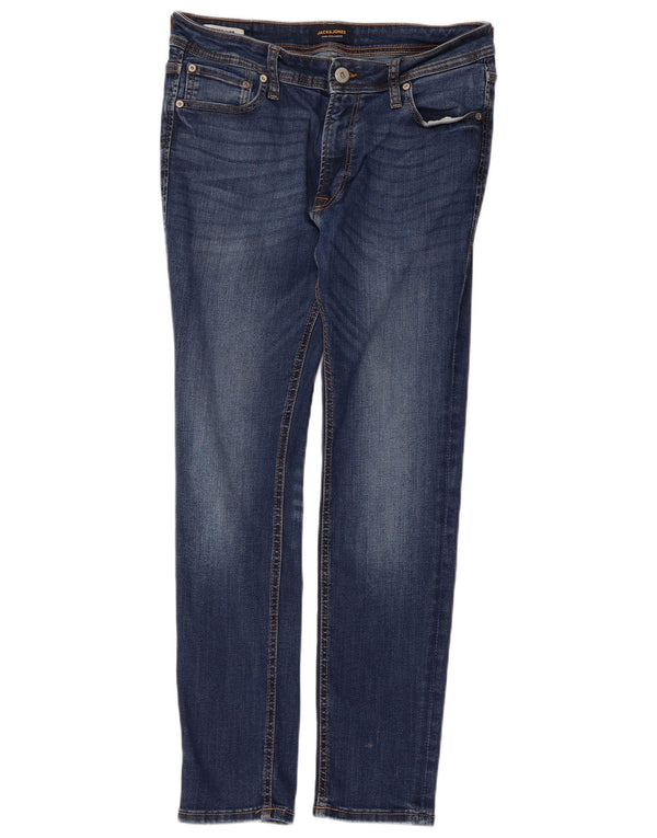 Jack & Jones Ανδρικό Liam Skinny Jeans W32 L30 Μπλε βαμβακερό