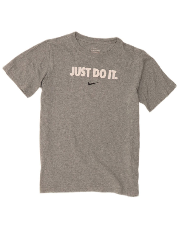 T-shirt Nike Boys Standard Fit Graphic T-shirt 13-14 ετών XL Grey Flecked