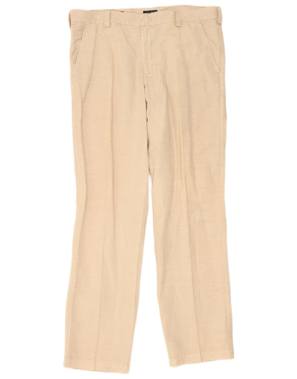 Armani Ανδρικό ίσιο παντελόνι Cargo IT 56 3XL W42 L37 Μπεζ βαμβακερό