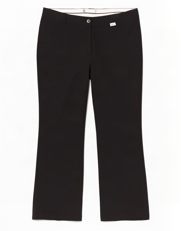 Marks & Spencer γυναικείο κοστούμι ψηλόμεσο παντελόνι UK 18 XL W38 L30 μαύρο