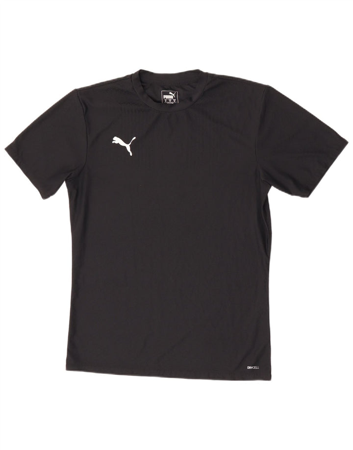 Ανδρικό T-Shirt Puma Τοπ μεσαίο μαύρο πολυεστέρα