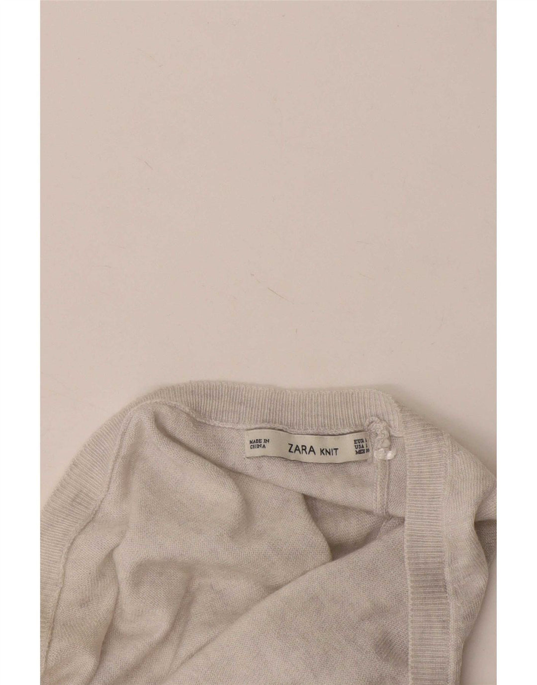 Zara Γυναικείο πουλόβερ UK 16 Large Grey