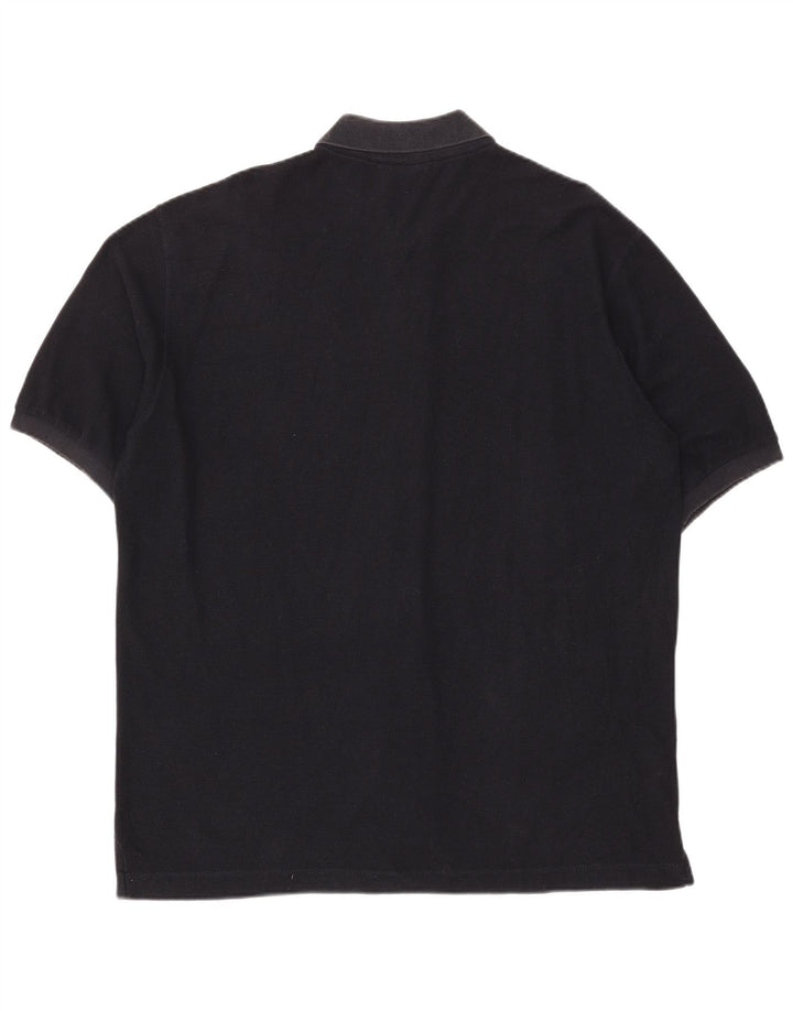 AUSTRALIAN L'ALPINA Ανδρικό κοντομάνικο πουκάμισο IT 54 XL Navy Blue βαμβακερό