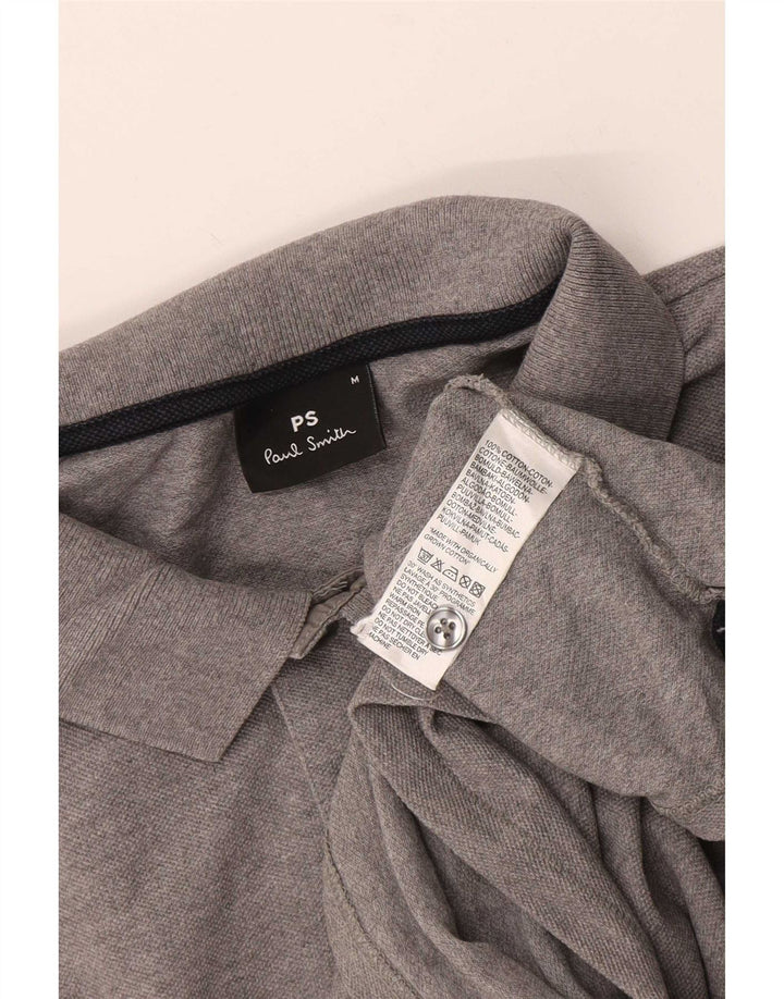 Paul Smith Ανδρικό Πόλο Μπλουζάκι Μεσαίο Γκρι Βαμβακερό
