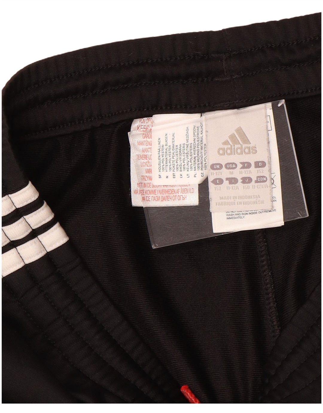 ADIDAS για αγόρια αθλητικά παντελόνια Joggers 11-12 ετών μαύρο χρώμα