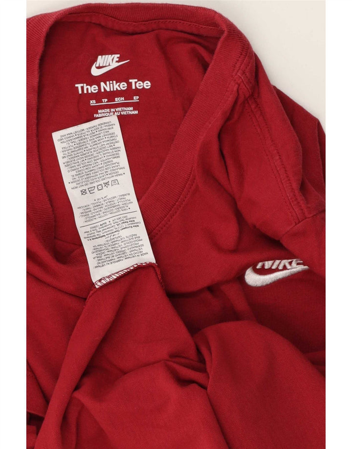 Ανδρικό T-Shirt Nike Top XS Red Cotton