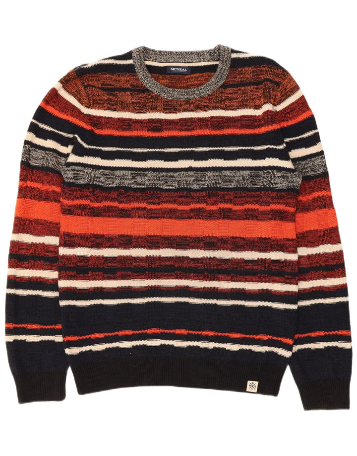 Ανδρικό πουλόβερ McNeal Crew Neck Jumper Μεσαίο πολύχρωμο ριγέ