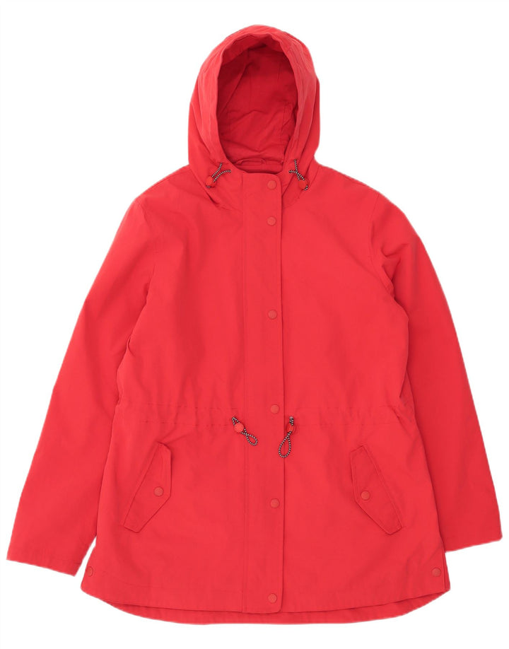 Γυναικείο μπουφάν Parka με κουκούλα Fat Face UK 14 Large Red Polyester