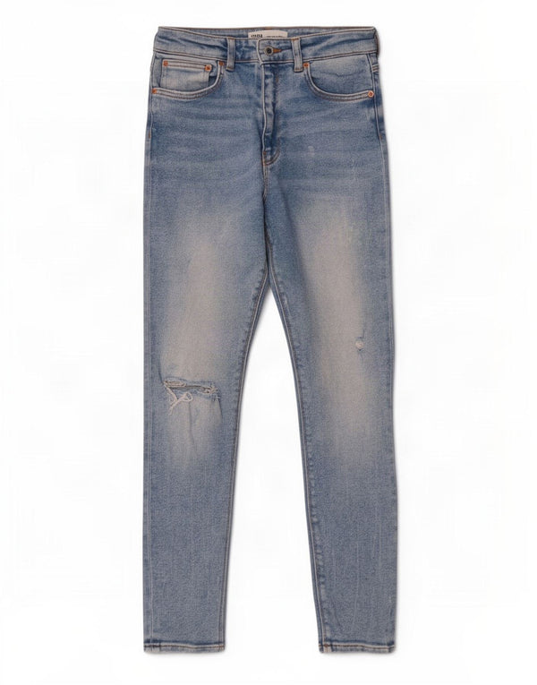 Zara γυναικεία ψηλόμεση στενόχωρα τζιν EU 38 Small W28 L28 Blue